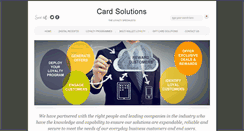 Desktop Screenshot of cardsolutions.co.nz